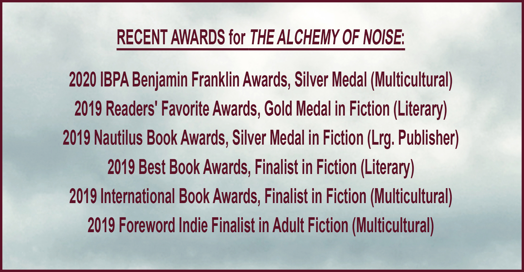 RECENT awards 2020 copy